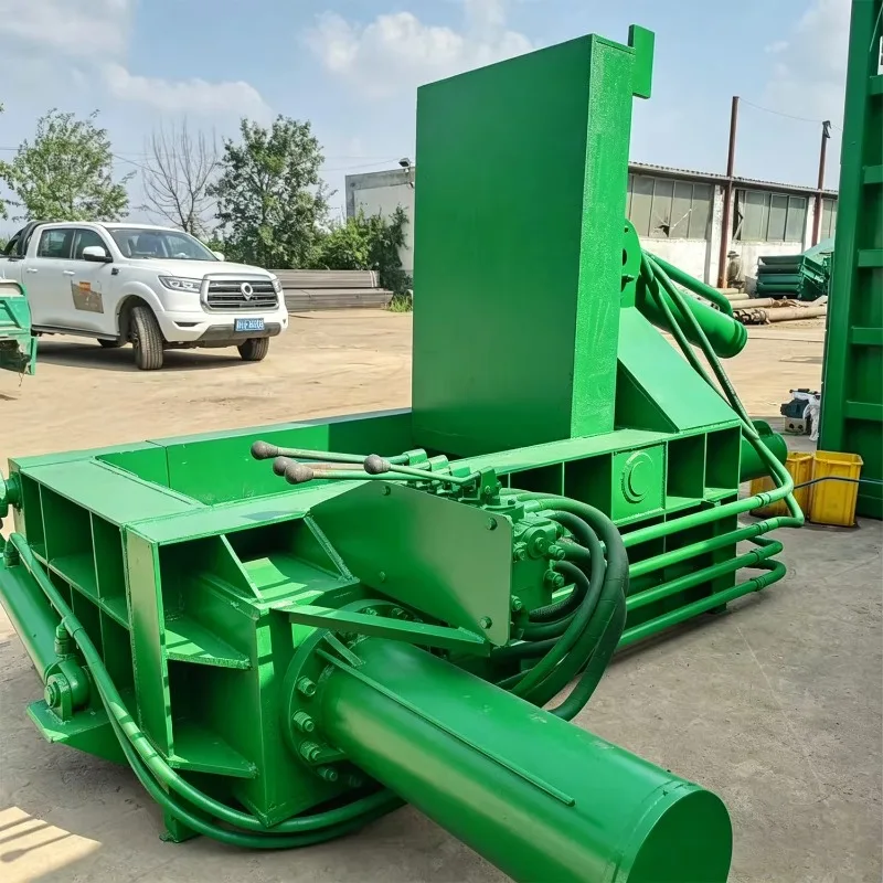 YG Customized Hydraulic Metal Baler Compactor - Horizontal Scrap Iron Steel Aluminum Waste Recycling Press