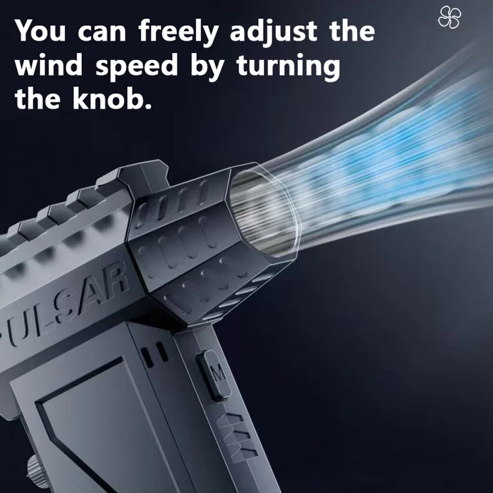Турбовентилятор X3, оригинальный перезаряжаемый вентилятор, 130000 об/мин, 52 м/с, бесщеточный воздуходувка, турбореактивный вентилятор, портативный пылесборник, электрическая сушилка