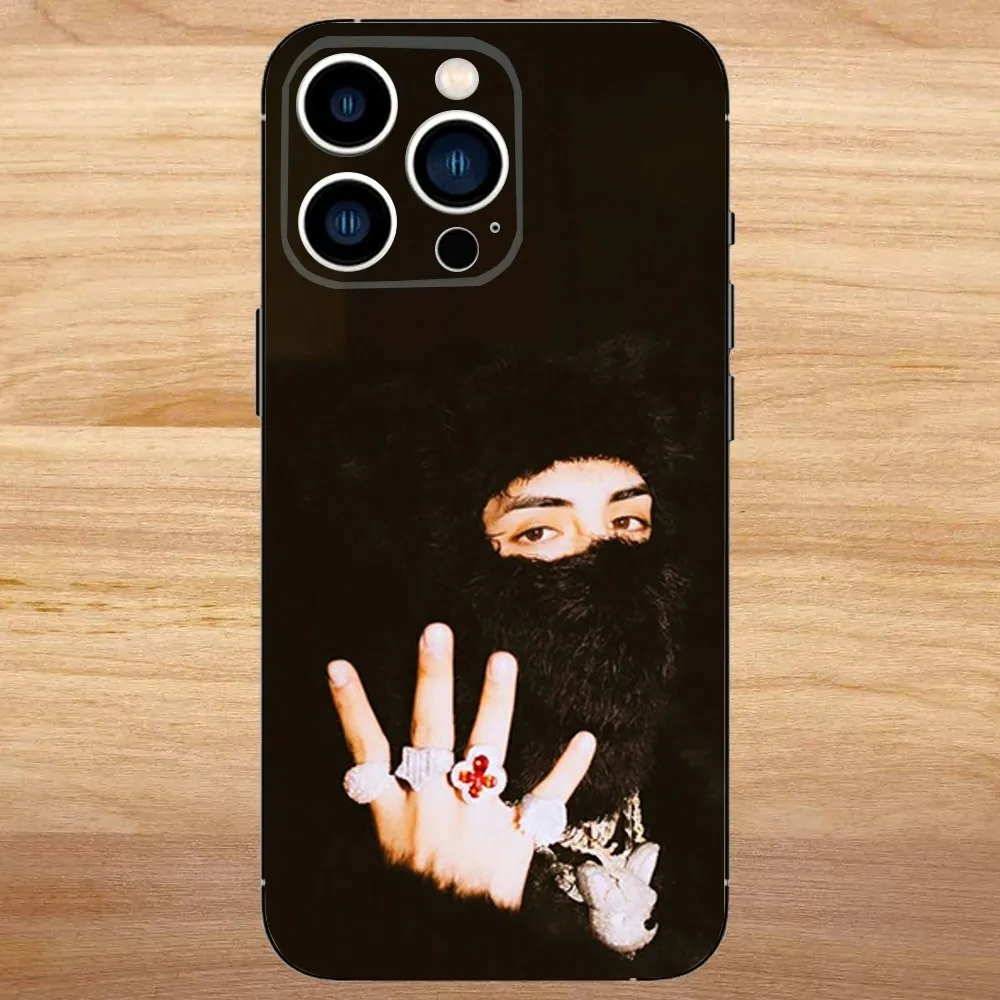 حافظة هاتف C-Cris M-MJ Singer لهاتف iPhone 16,15,14,13,12,11,Mini,Pro,SE,MAX غطاء أبيض غير لامع مقاوم للصدمات