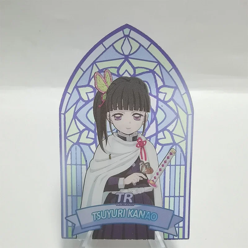 Anime Demon Slayer TR Cards Kanroji Mitsuri Kochou Shinobu Kamado Nezuko Collection Cards Christmas Birthday Gift Children's Toy