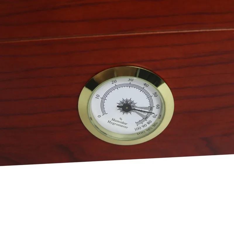 Humidity Gauge For Cigars Brass Precision Round Adjustable Point Hygrometer Round Hygrometer For Cigars Humidor Mechanical Round