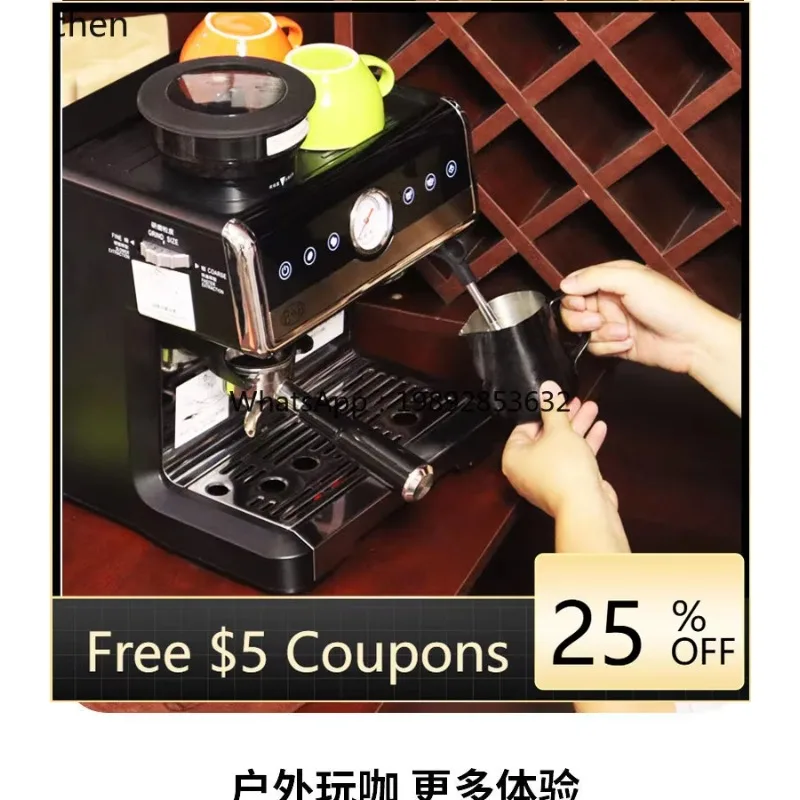 cc28 coffee machine household semi-automatic small commercial grinding machine