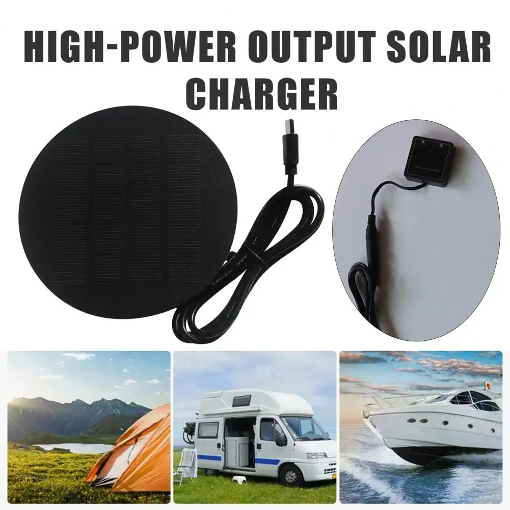 Solar Charger Board 1.2w 5v Portable Solar Panel Charger Lightweight Usb Type-c Solar Board Motorized Blinds for Electronics