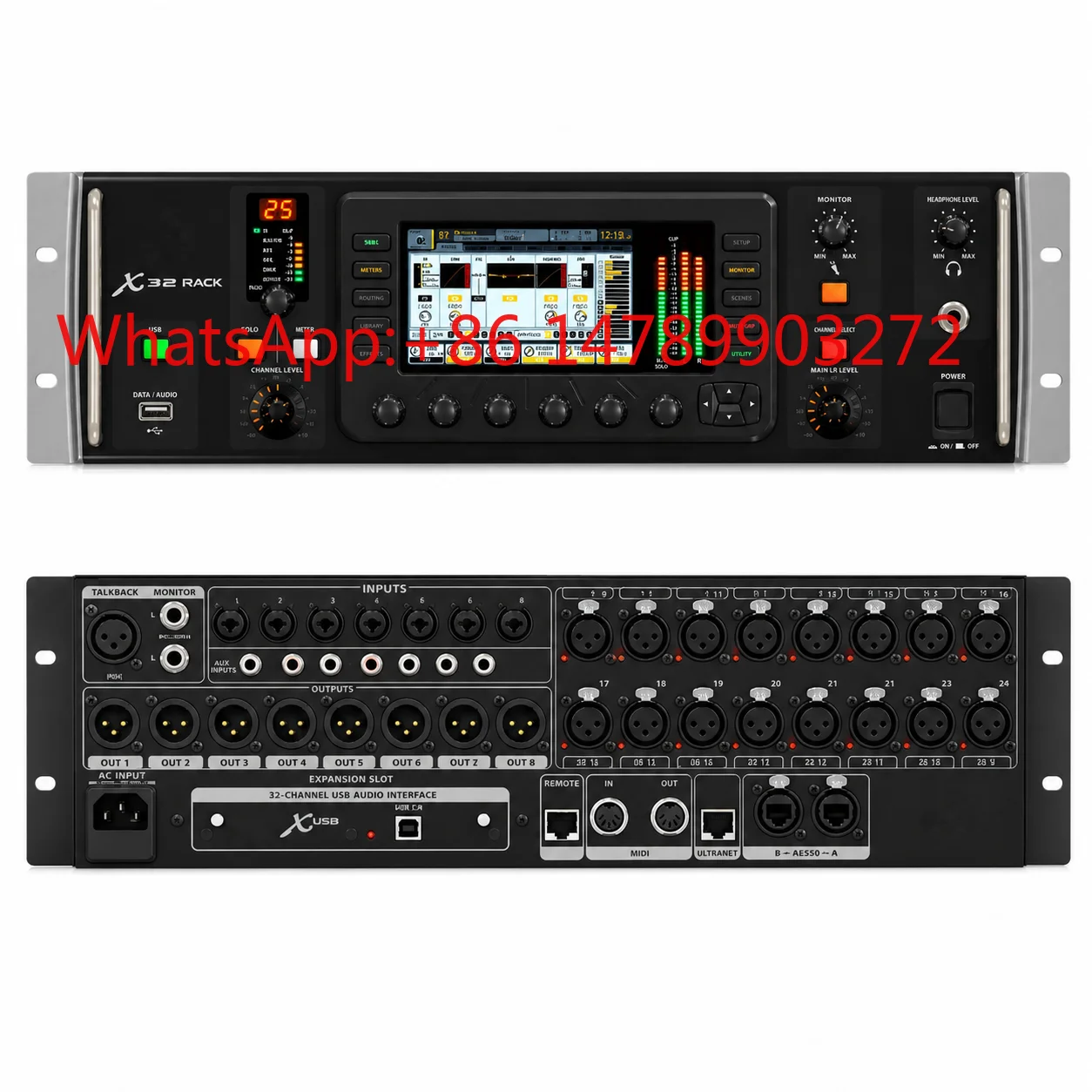 32 Channel Digital Mixer Stage Studio Recording High Performance Processor