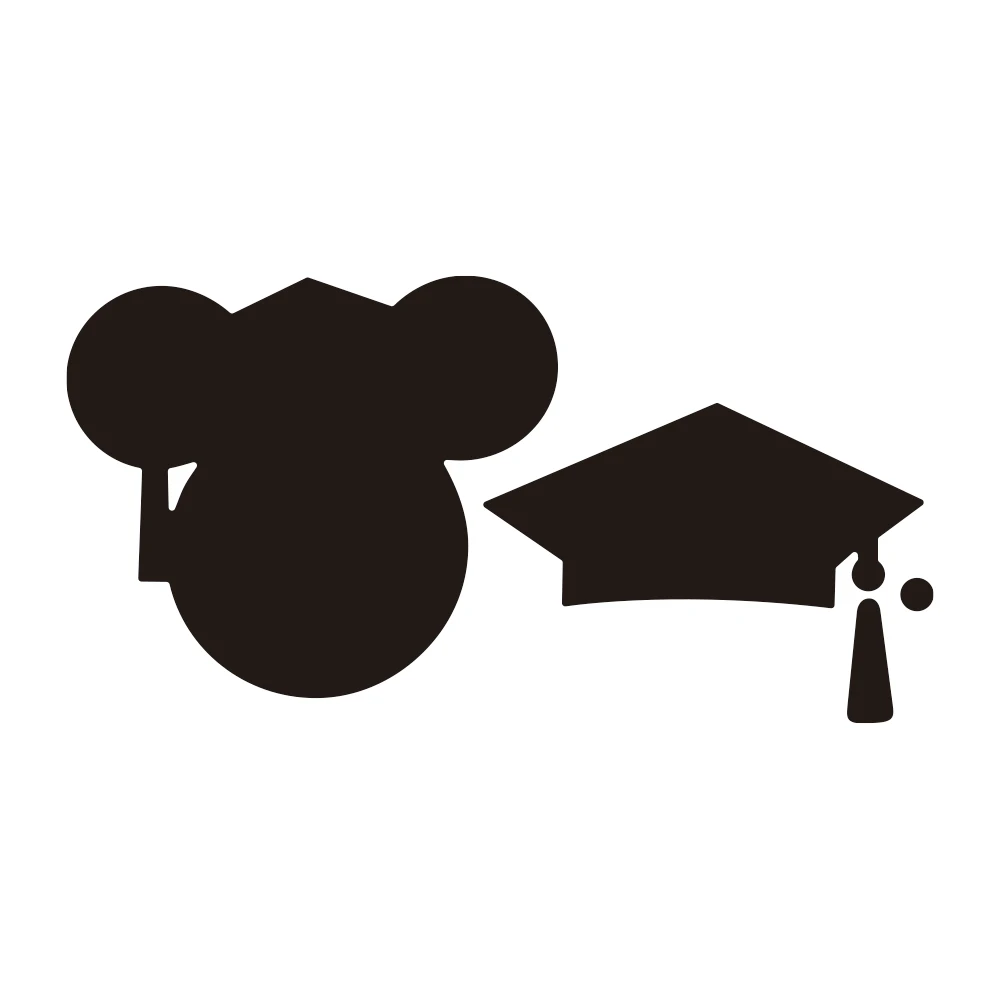 Mickey Mouse Baret Stansmessen Disney Afstuderen Diecuts voor DIY Scrapbooking Decoratieve Papieren Kaarten Ambachten Nieuwe 2023