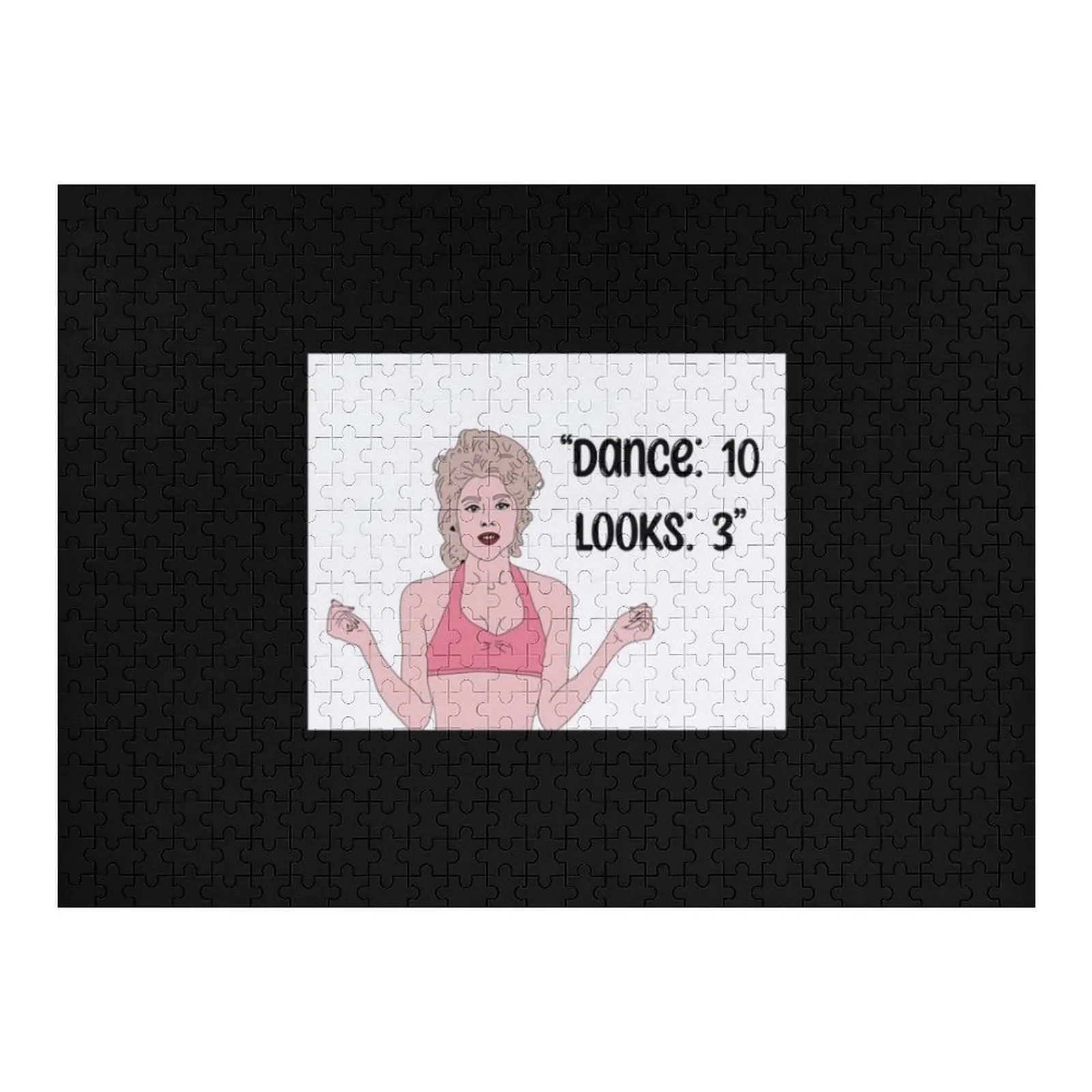 أحجية الصور المقطوعة المخصصة للرقص على شكل خط جوقة مكونة من 10 ألغاز صور مخصصة للأطفال