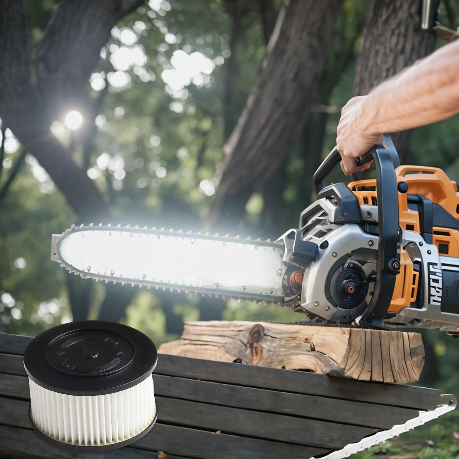 Engine Air Filter for MS462 Chainsaws 11421404402 Helps Maintain Optimal for chainsaw Performance by Filtering Particles