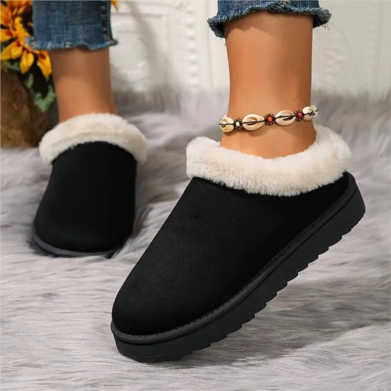 

Snow Boots Woman Plus Size Women Shoes Waterproof Shoes Woman Casual Ankle Boots Fashion Botas Mujer Winter Ladies Boots