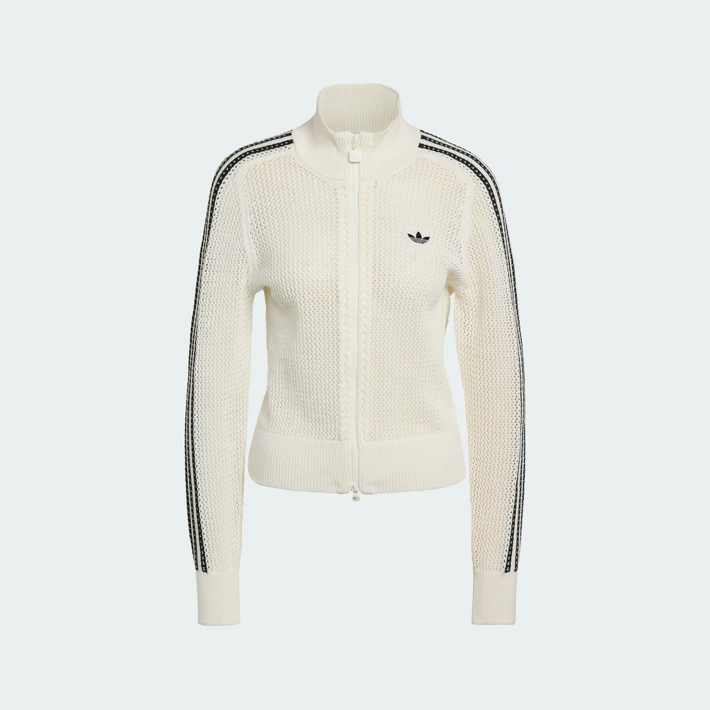 

Женский вязаный кардиган Adidas Originals Crochet TT Knit в спортивном стиле KC6496