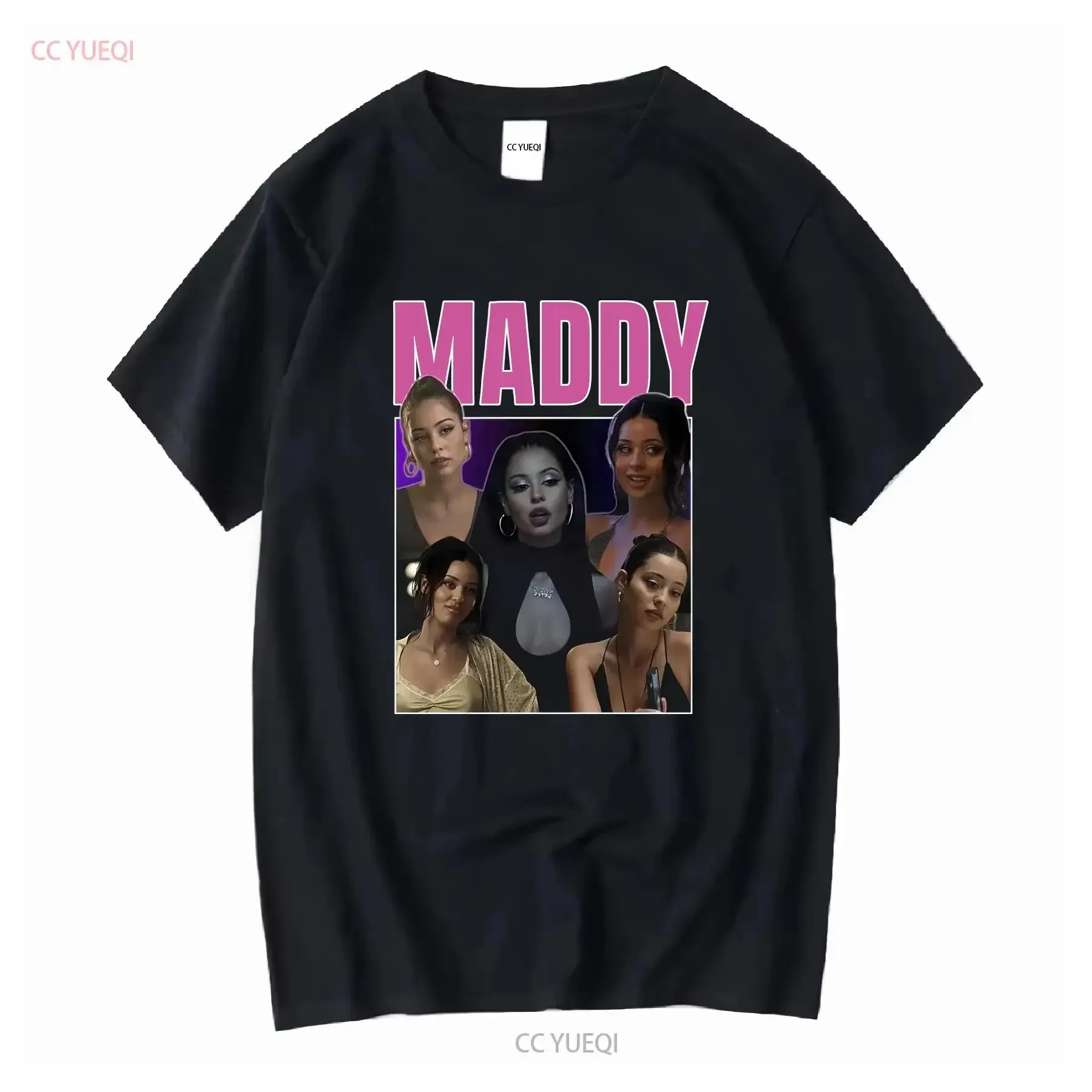 

Euphoria Maddy T Shirt long or short sleeves vintage Washed designer clothes Comfortable Breathable Soft Stretched graphic