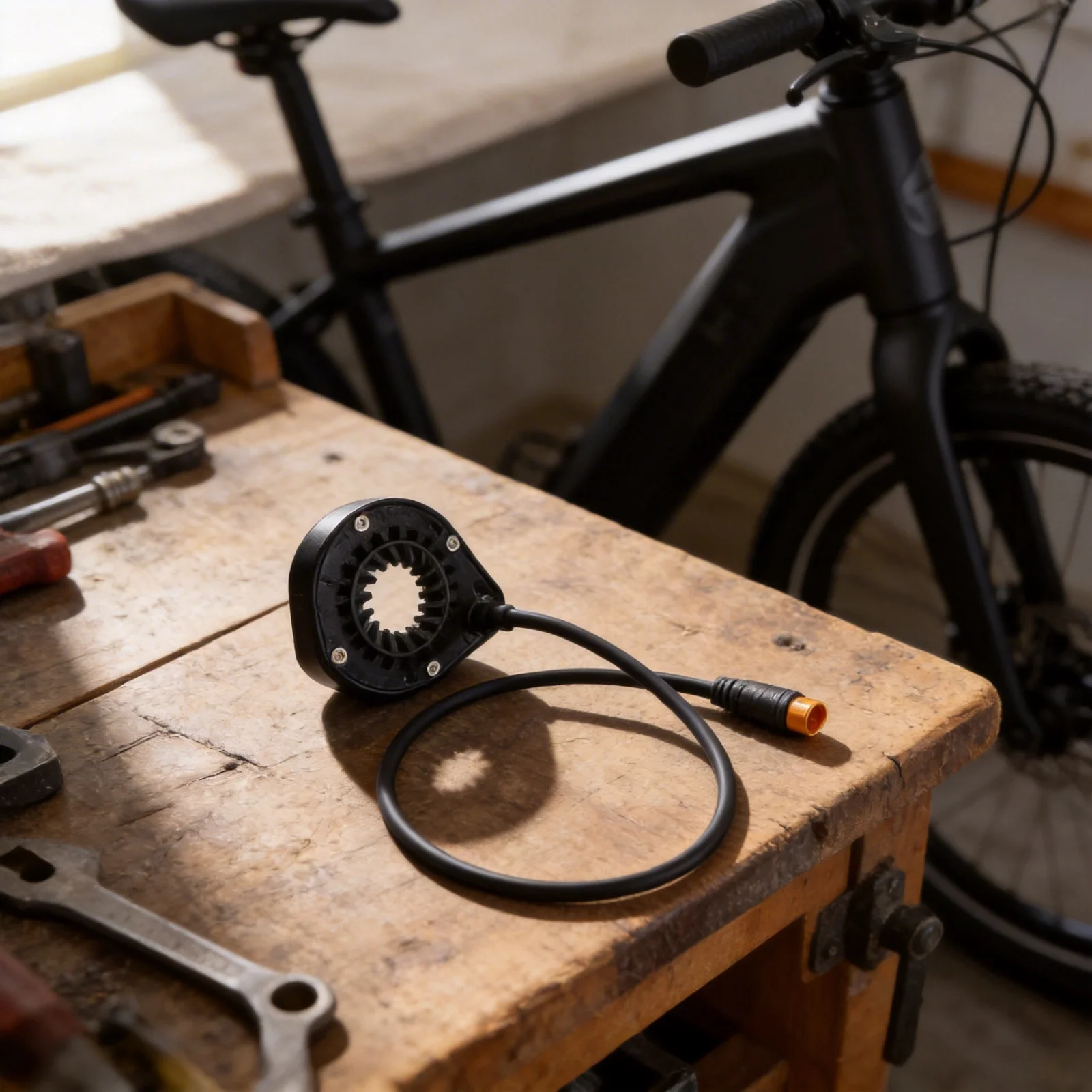 

12 Magnet Double Hall Pedal Assist Sensor for Electric Bikes Waterproof Design with ABS Material for Long Lasting Outdoor Use