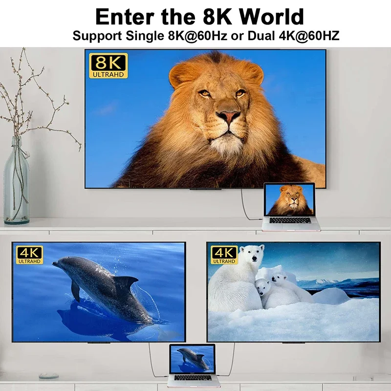 USB 4 Cable with LED Display Supports 8K Video 40Gbps 240W USB C Charging Cable For lPhone 15 MacBook Monitor Docking Stations
