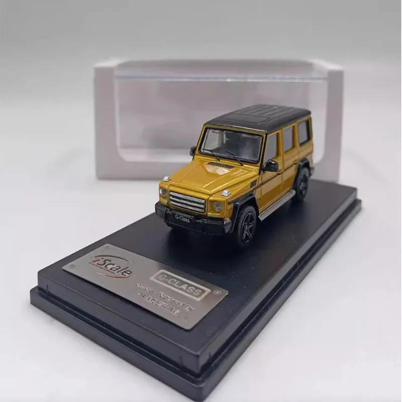 Modèle de voiture en alliage moulé sous pression, jouet de collection de décoration, simulation SUV de classe G, souvenir de décoration, cadeau, 1:64, original