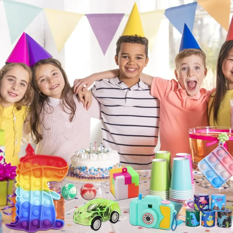 ของชำร่วยงานปาร์ตี้ 1000 ชิ้น สำหรับของเล่นฟิดเจ็ต ของขวัญวันเกิด ของเล่นฟิดเจ็ต ของใส่ถุงของขวัญ ของใส่กล่องสมบัติ ของชำร่วยงานวันเกิด ถุงของขวัญ