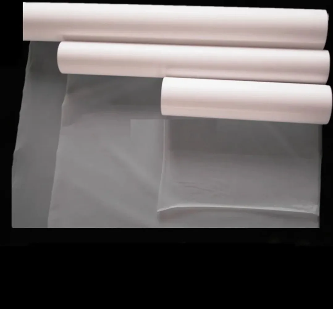 White PTFE Film High Strength Temperature PTFE Sheet Thickness 0.1 /0.2/ 0.3/ 0.4 /0.5mm*300*500MM Sheets