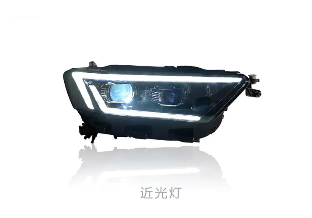 2pcs car bumper headlamp T-ROC headlight TROC T ROC 2018~2020y LED DRL car accessories HID xenon T-Roc front light fog