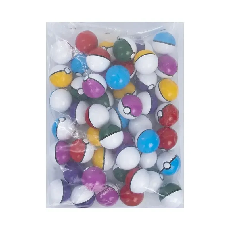 20pcs 5CM Pokémon Poké Balls 3CM Pokémon Anime Figures Poké Ball Toys Christmas Party Gifts Collectible Merchandise image 4