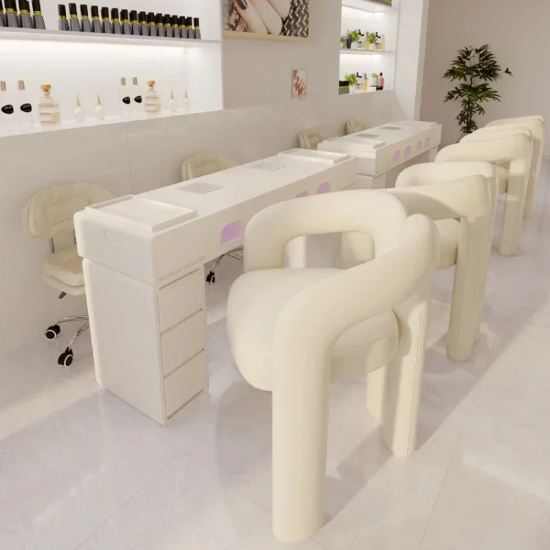 

Nail Table Salon Manicure Chair Furniture Professional Decoration Trend Nails Table Ongle Manucure Mesas Manicura Profesional