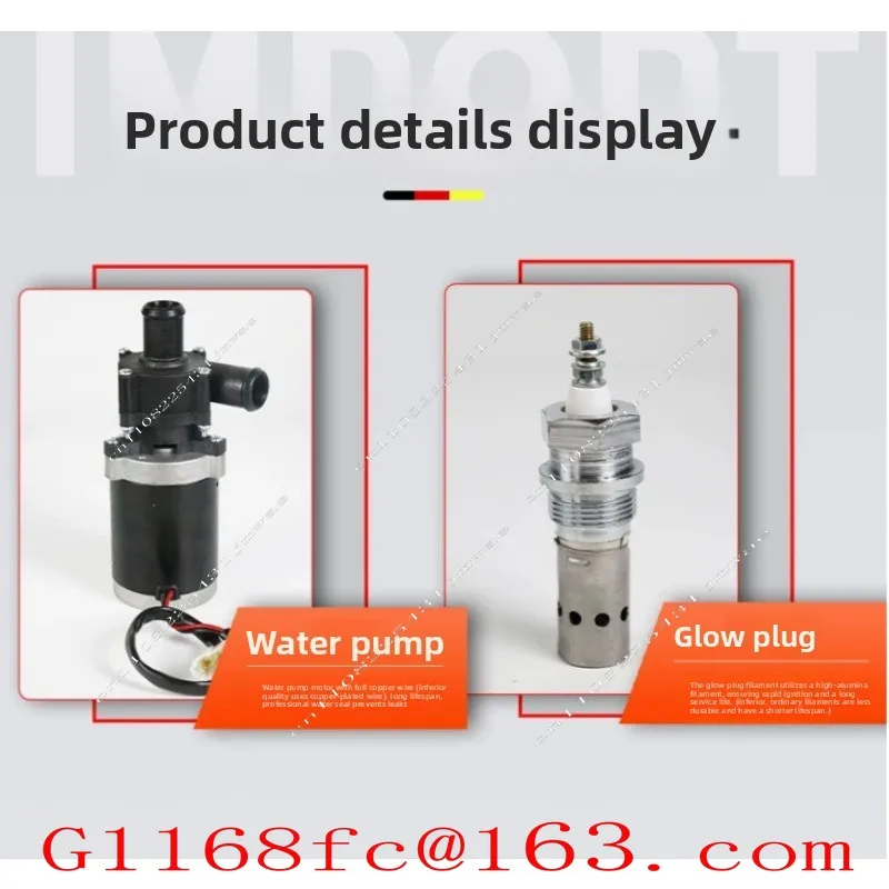 Heater 16KW Air Diesel Heater Engine Preheater Diesel Car Truck Preheating Water Heating Machine 12V 24V