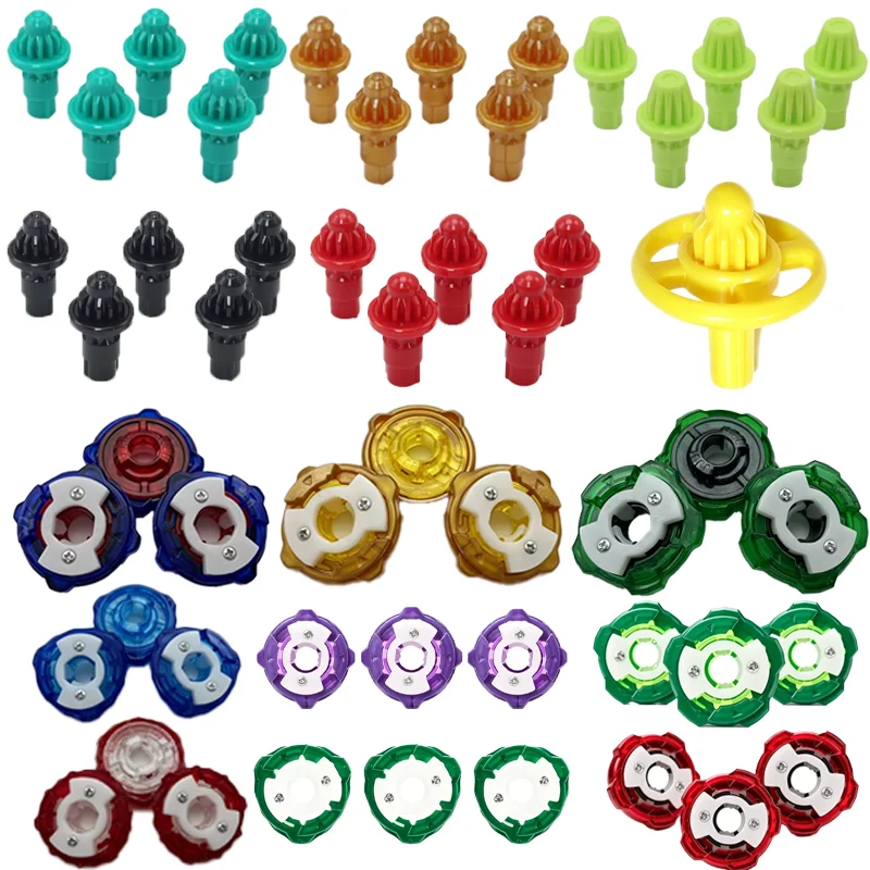 3/5 Pcs Multi-Variety Rotary Gyro Driver Replacement Accessories, Used For BX Series Combat Gyro Toys.