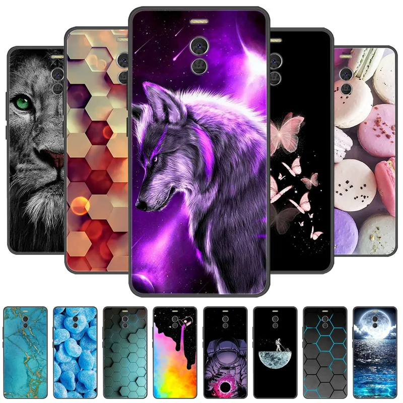 Case For Meizu M6 Note Soft Black Silicone Bumper Phone Back Cover for Meizu M5 Note M6Note Funda M2 M3 M 6 Note 2 3 Case Coque