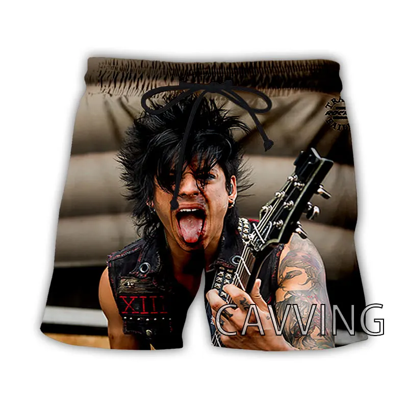 

CAVVING 3D Printed Escape The Fate Summer Beach Shorts Streetwear Quick Dry Casual Shorts Sweat Shorts for Women/men H02