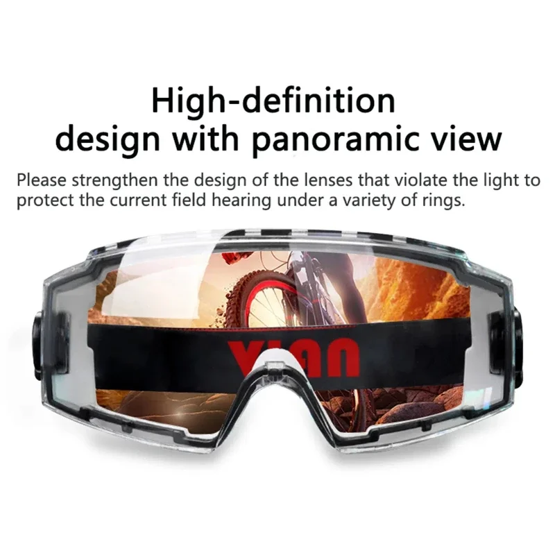 Industrial-grade safety goggles multifunctional anti-fog and impact-resistant laboratory goggles unisex eye protection