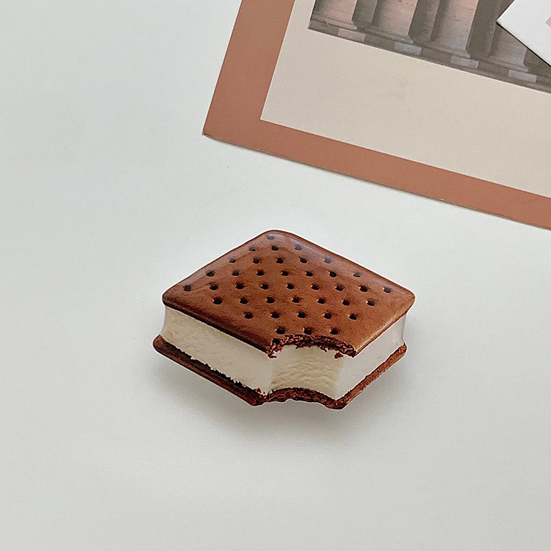 Милая ручка для телефона с едой, мороженым, хлебом, кольцо-держатель Tok Griptok для iPhone 17 16, аксессуары, милая подставка для телефона, держатель розетки