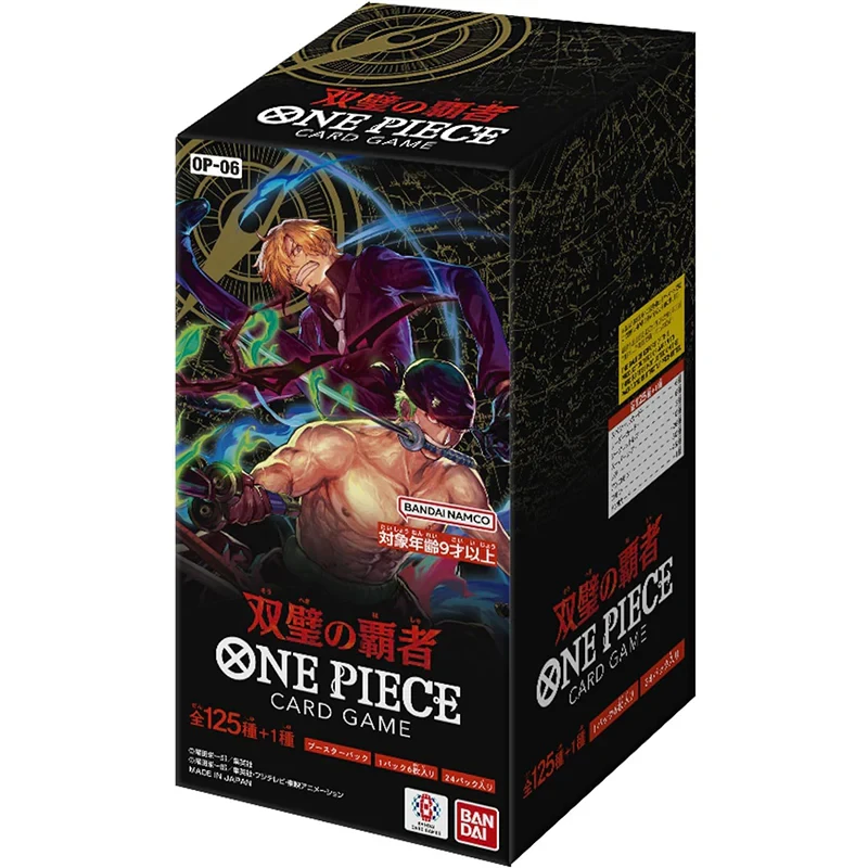 BANDAI One Piece Op01-op16 Serie Kaartspel Romance Dawn Booster BOX JAPAN Anime TCG Collectiekaart op voorraad