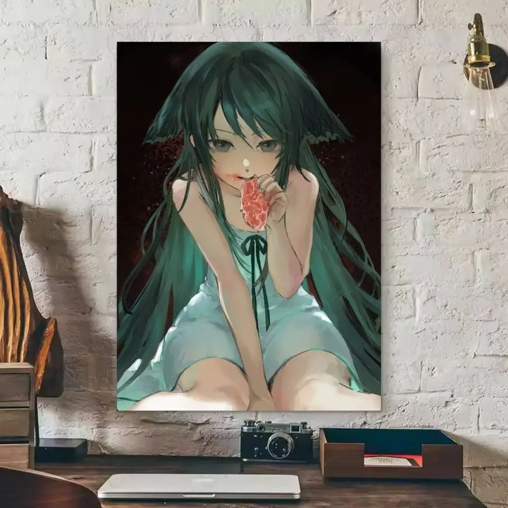 The Song of Saya Game Saya   Poster Waterproof HD Art Wall Decal Self-Adhesive Print