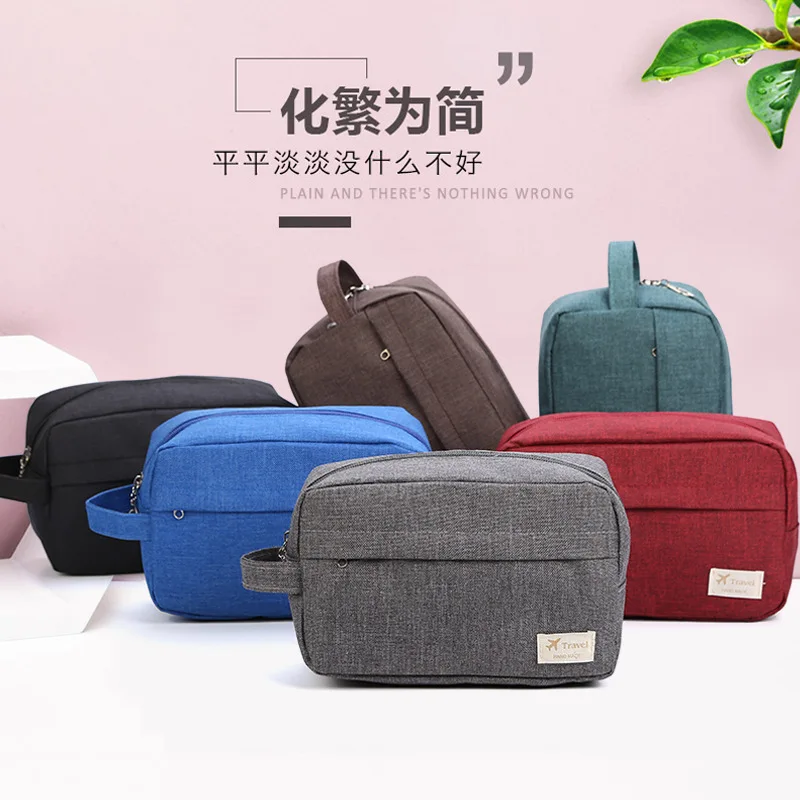 Man High Quality Make Up Bag New Hanging Travel Storage Cases Women Toiletries Organizer Waterproof Female Wash Makeup Handbags