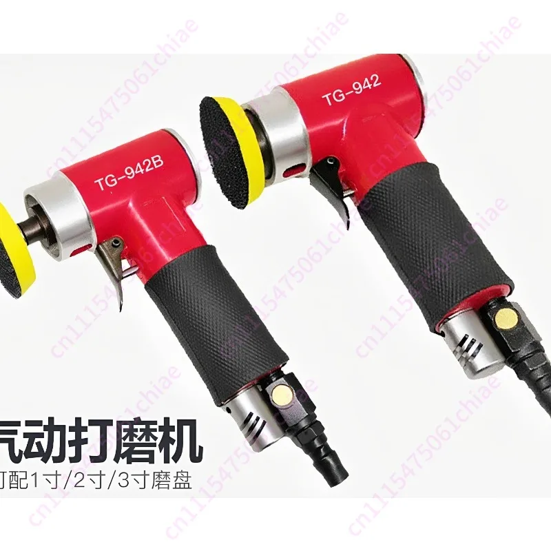 2 Inch Pneumatic Grinder Polishing Machine Sandpaper Machine Air Grinder Eccentric Straight Small Die Tool Artifact