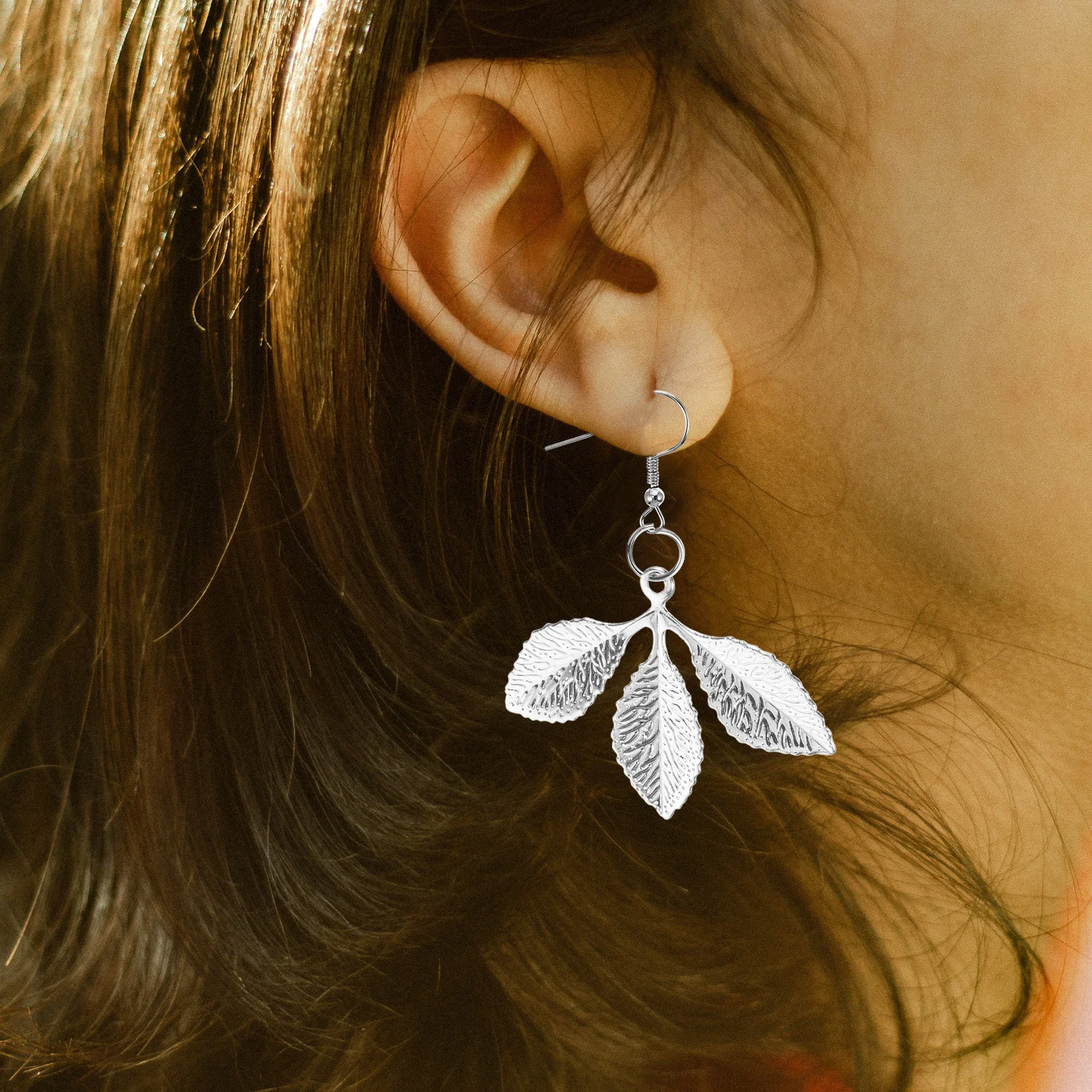 

100Pcs DIY Metal Leaf Charms Pendants Jewelry Making Supplies for Necklace Bracelet Hair Stick Earrings Jewelry Charms