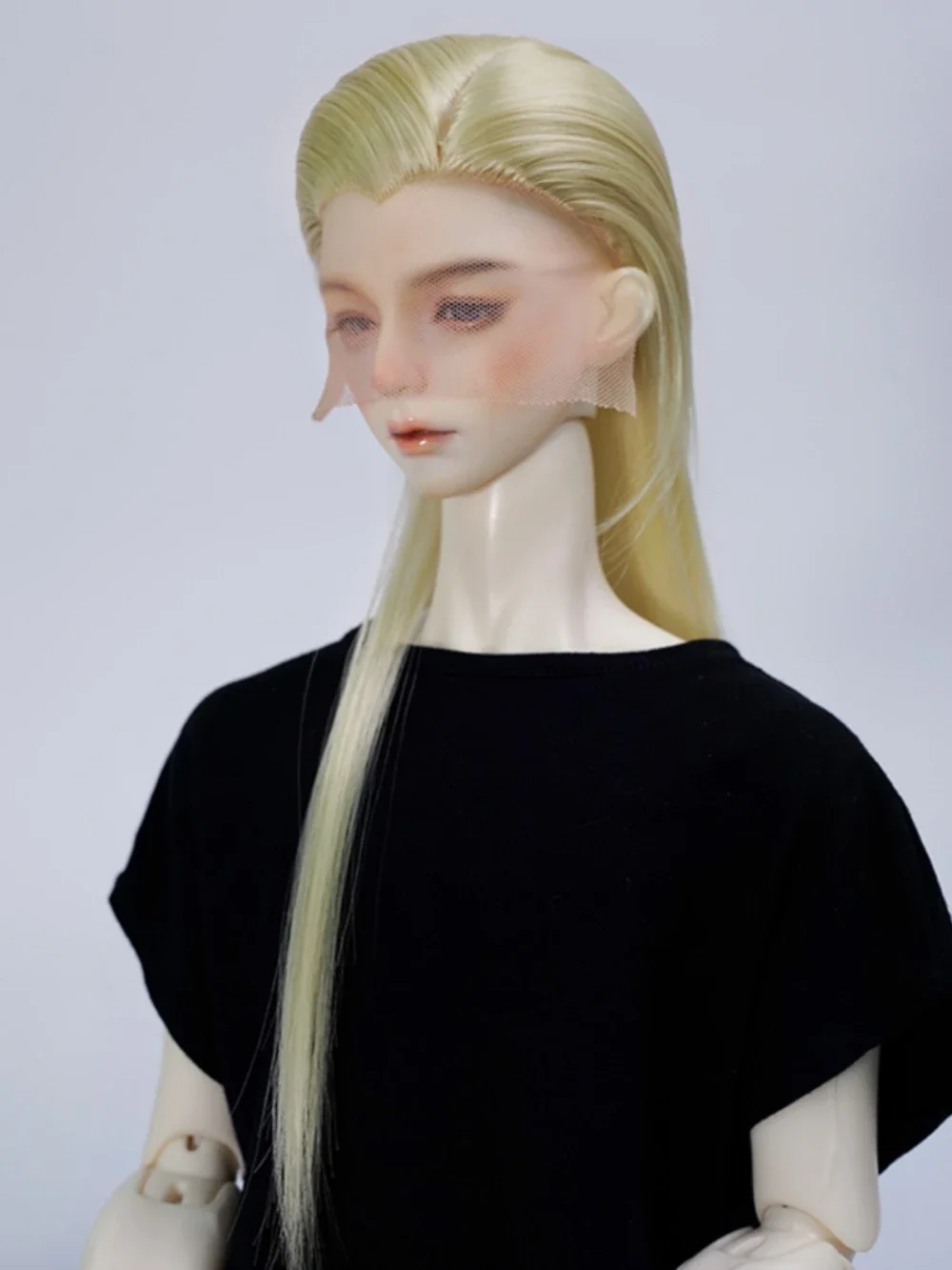 Doll's Wig Long Straight Hair for 1/3 Bjd Doll Handsome Soft Silk Dress Up Play House Girl Toy Fashion Doll Accessories, No Doll