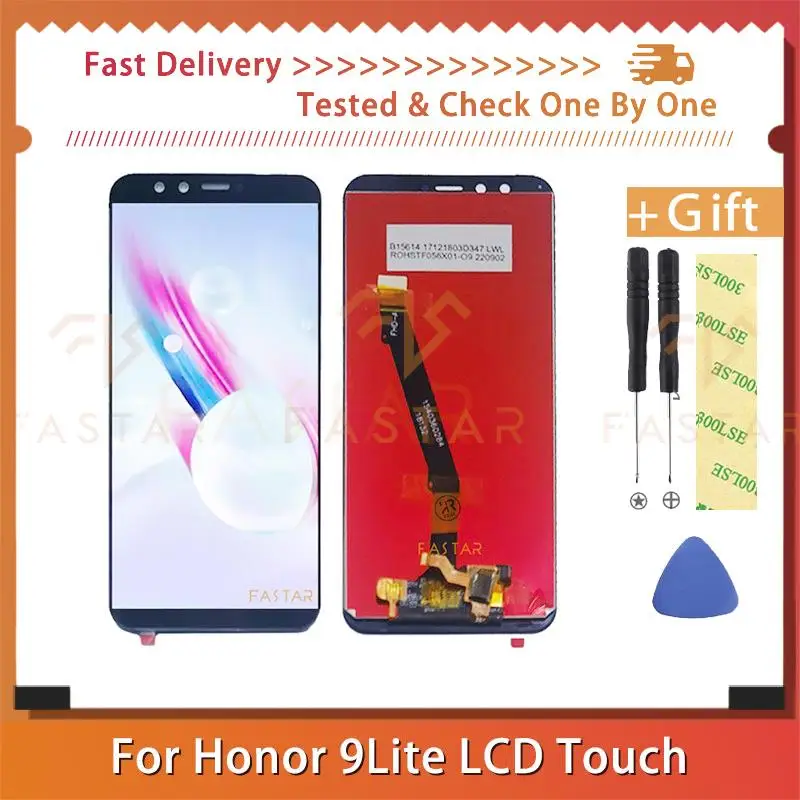 

5.65"Tested For Honor 9 Lite LLD-L31/L21/L11 LCD Huawei Display Touch Digitizer Assembly Replace Parts Screen 9 lite lcd