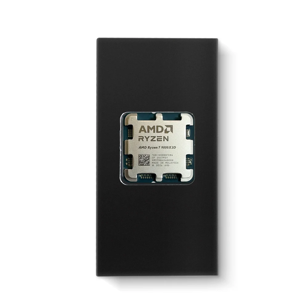 AMD Ryzen 7 9800X3D وحدة المعالجة المركزية الجديدة للألعاب 8-Core 16-Thread 5.2 جيجا هرتز L3 = 96 متر 4NM TDP 120 واط R7 9800x3d المقبس AM5 100-100001084 ولكن ليست مروحة #3