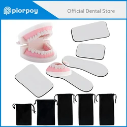 PIORPOY 5Pcs Intraoral Photo Reflector Dental Orthodontic Mirror Photography Double-Sided Mirrors Glass Material Dentistry Tools