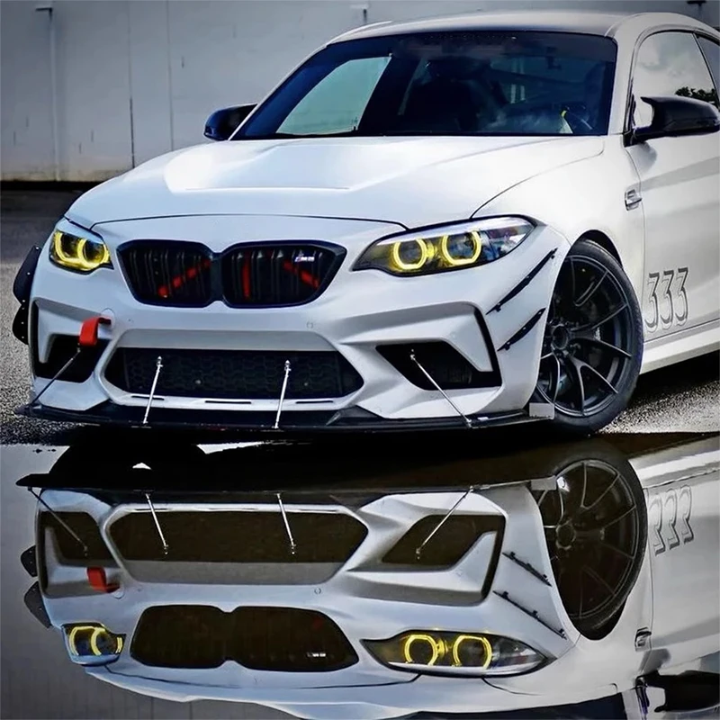 

For BMW M2C 2 series Angel Eyes DRL RGB multicolor LED boards F87 F22 F23 M2 GTS daytime running lights Lemon Yellow DRL chip