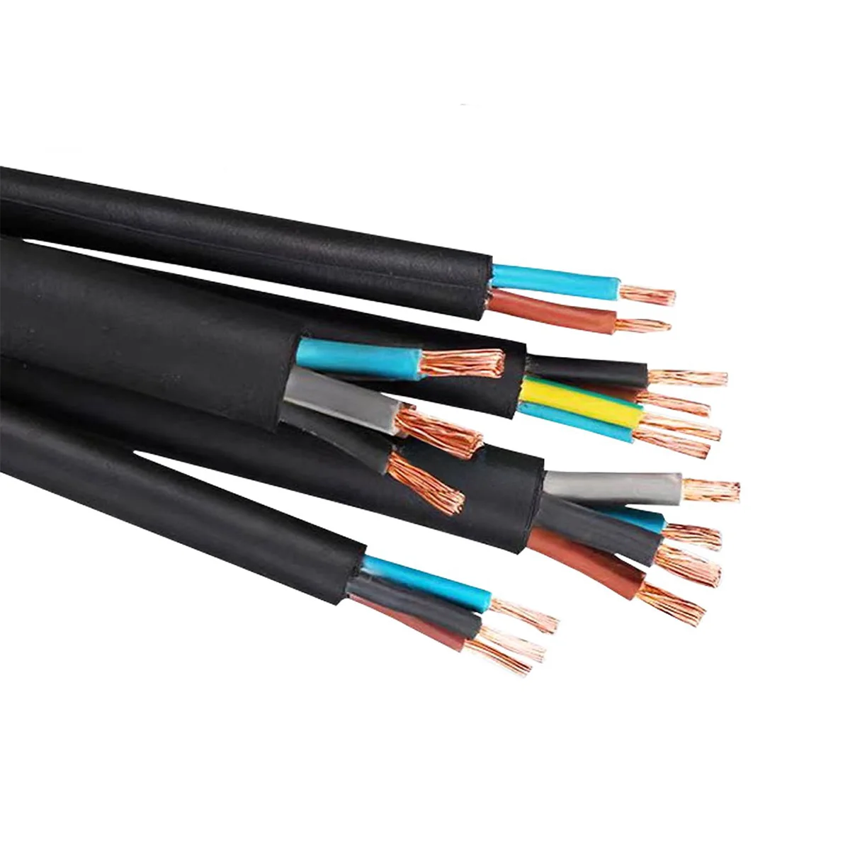 jhs-10m-waterproof-fountain-pump-cable-2-3-4-5-core-1-15-25-4-6mm²-copper-wire-for-garden-pond-landscape-irrigation