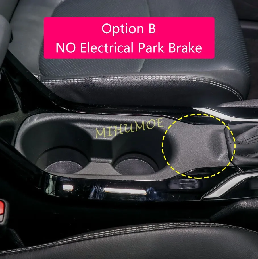 Matte chroom voorste waterbekerhouder paneel afdekking interieur decoratiestickers voor Toyota Corolla Cross 2022 2023 2024 2025