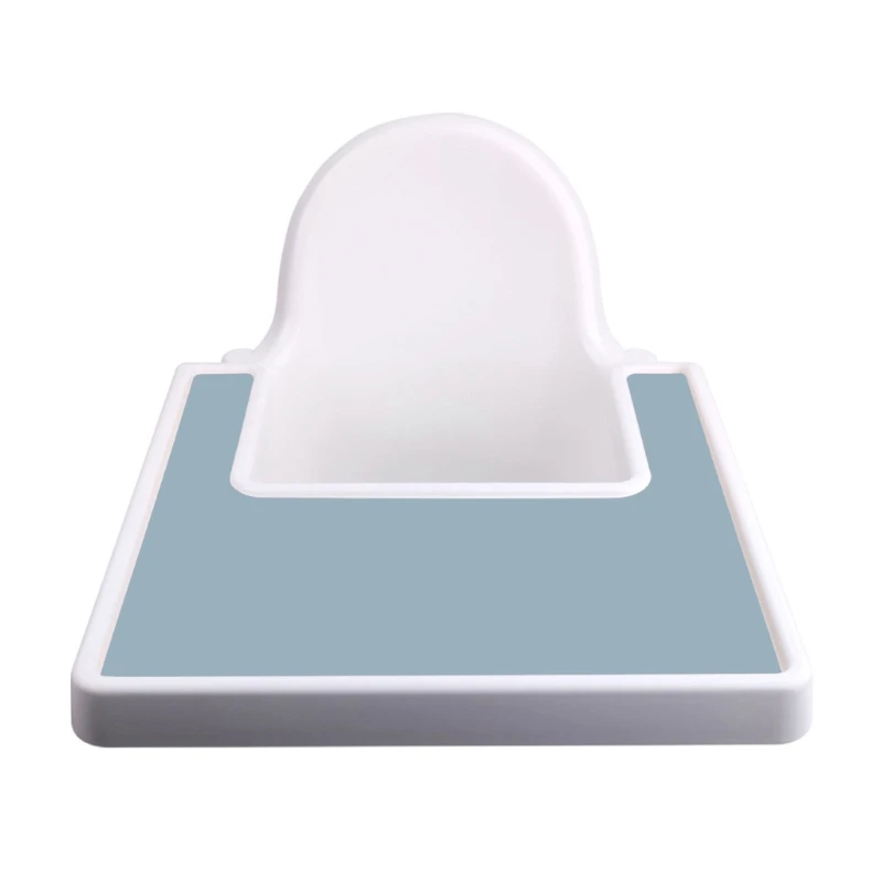 Napperon en Silicone Durable, chaise haute polyvalente pour bébé, tapis repas pour une longue durée QX2D