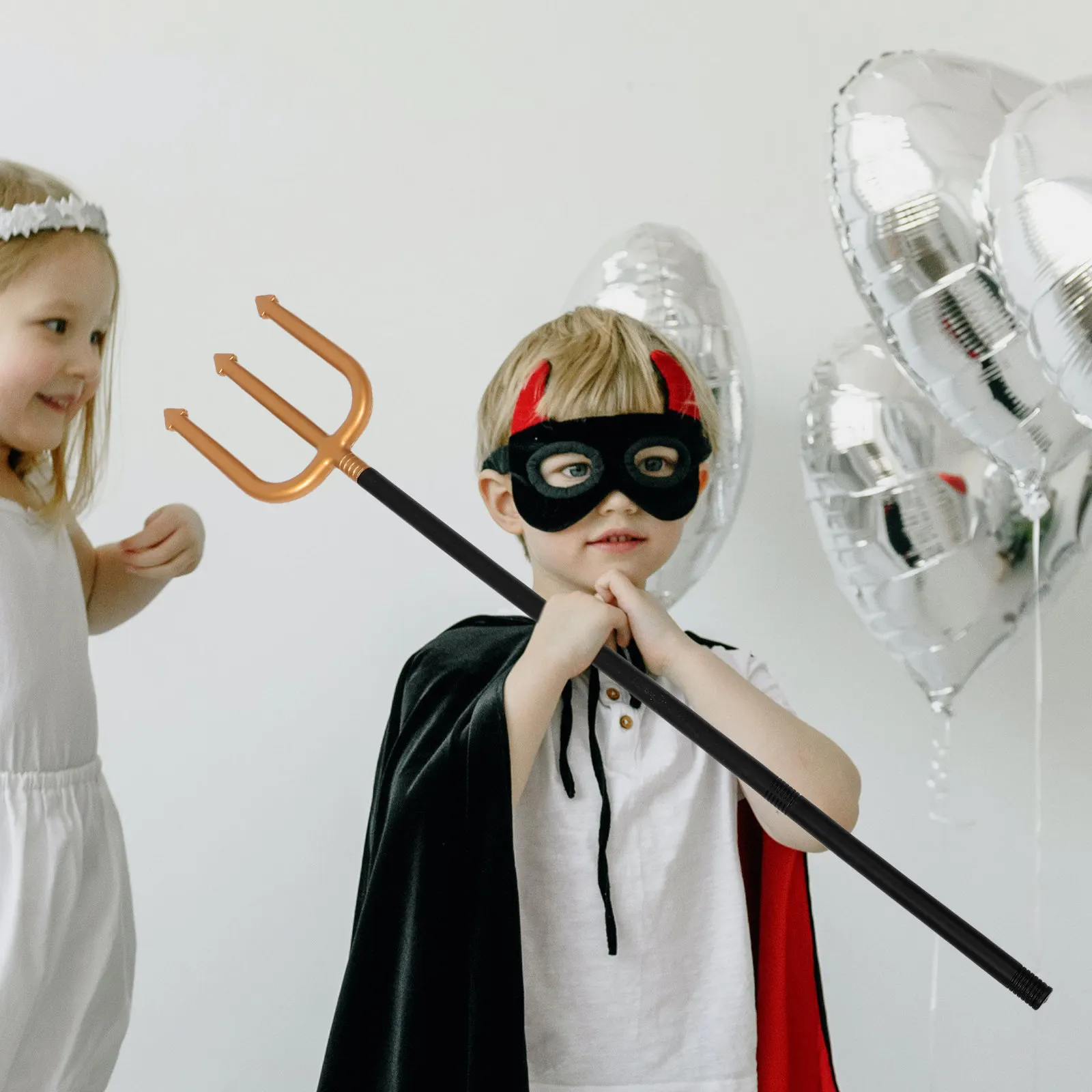 Tridentes de Plástico, Accesorios Realistas para Disfraces de Diablo, Horquillas para Cosplay de Halloween, Accesorios para Actuaciones de Mascarada, Decoración de Demonios
