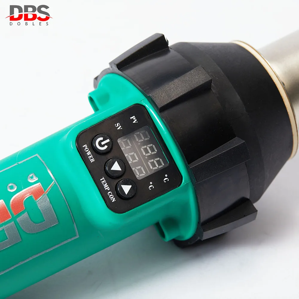 Powerful Plastic Hot Air Blower Hand Held Hot Air Welding Tools Heat Gun 3400W for Heating Shrinking Drying