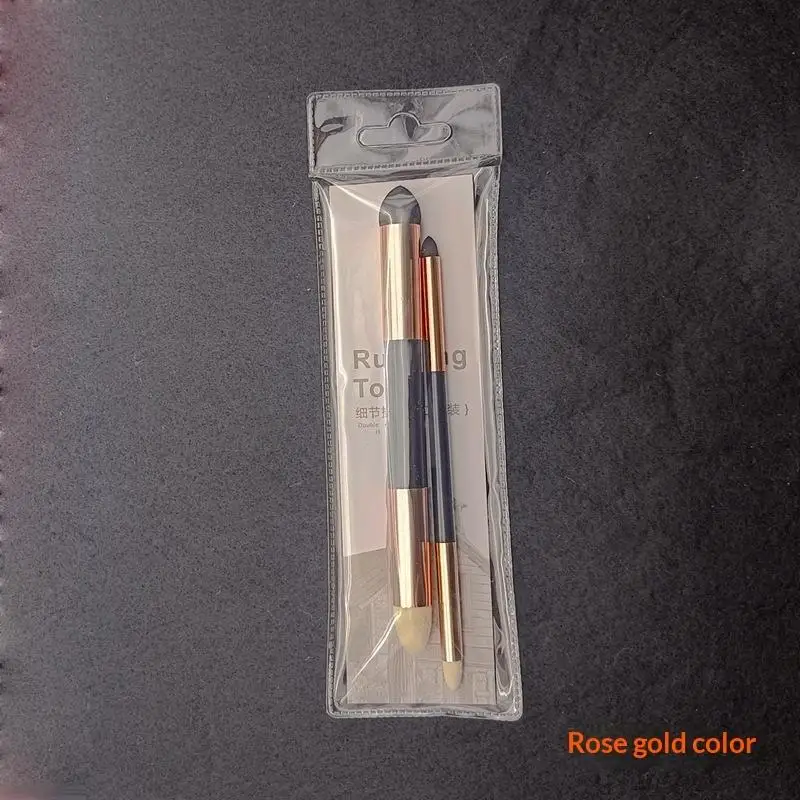 1/2 Pcs Artist Sponge Pens Washable Dual Tip Pastel Stumps Brushes Art Foam Blenders For Drawing Painting