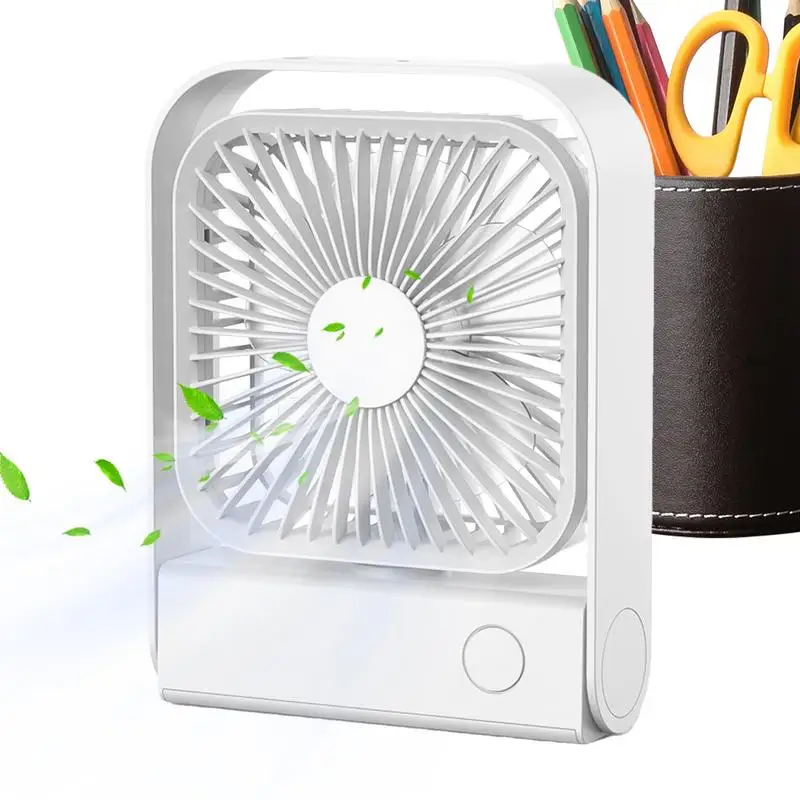 

Desktop Fan Portable Air Cooler 90 Degree Rotating Usb Fan AIr Conditioner With 4 Speeds Quiet Mini Table Fan for home office