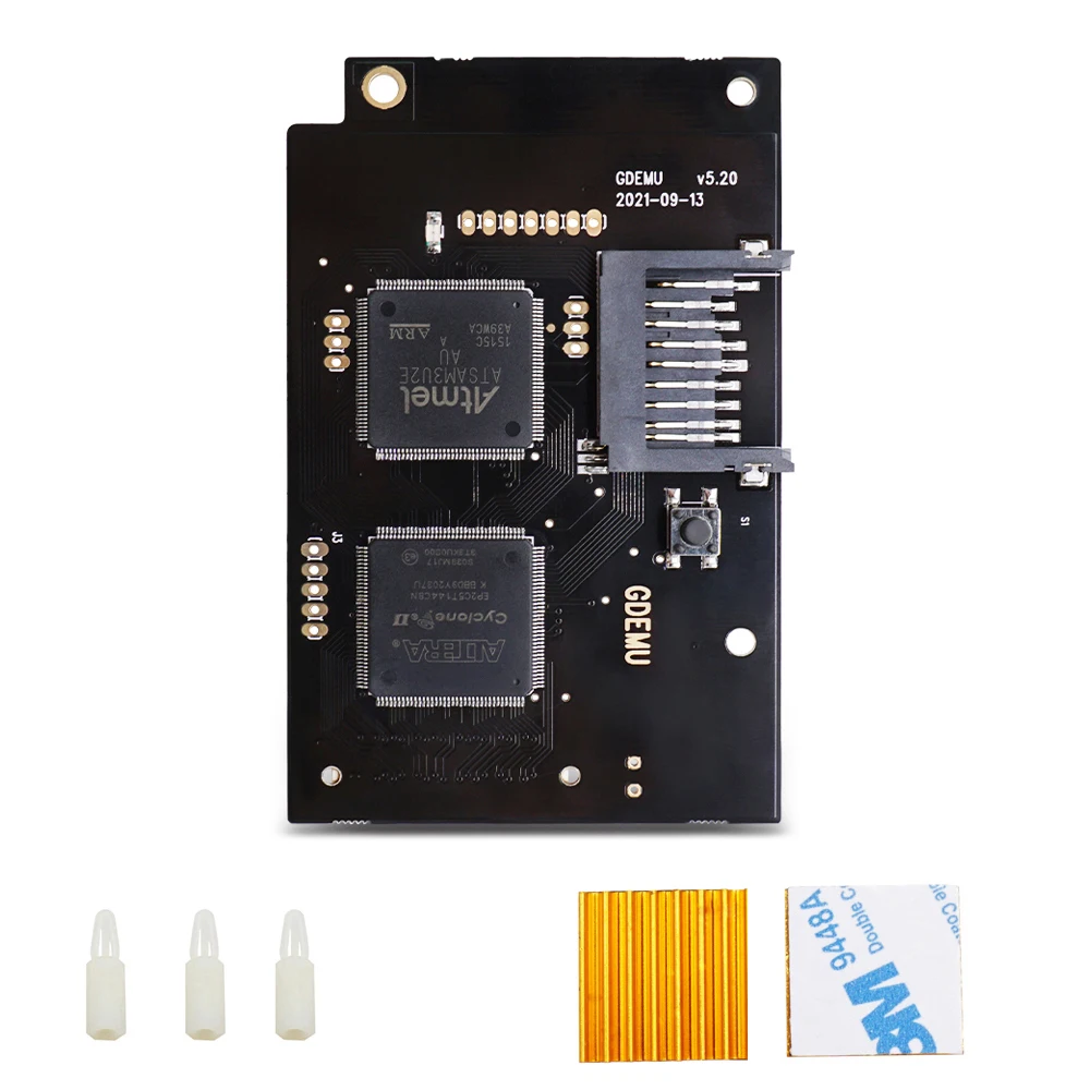 RetroScaler GDEMU Optical Drive Simulation Board, Extensão SD para Dreamcast, DC VA1 Game Console, 5.20.5, Novo