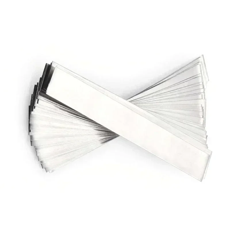 25/50pcs Length 100mm Lithium Battery 18650 Nickel Plated Steel Sheet for Battery Welding Machine Spot Welder DIY Projects