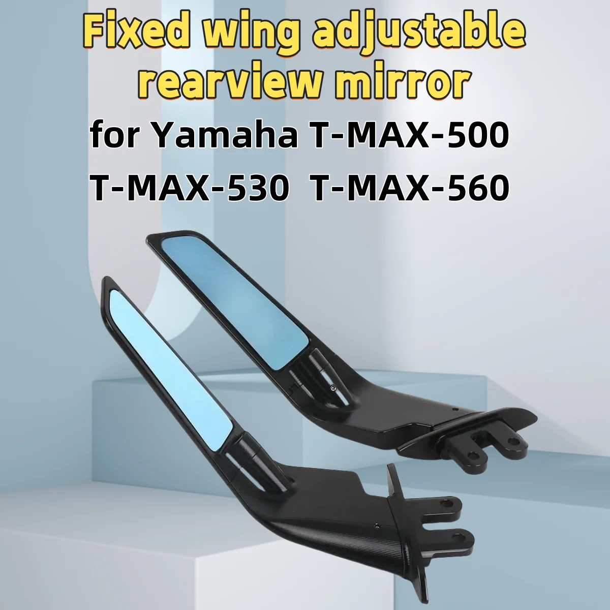 

for Yamaha T-MAX 500 530 560 motorcycle accessories modified rotating fixed wing rearview mirror