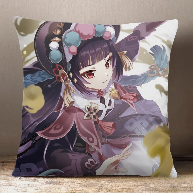 Anime Game Yun Jin Square Throw Pillow Cartoon Printing Siesta Dakimakura Dakimakura Back Cushion Gift