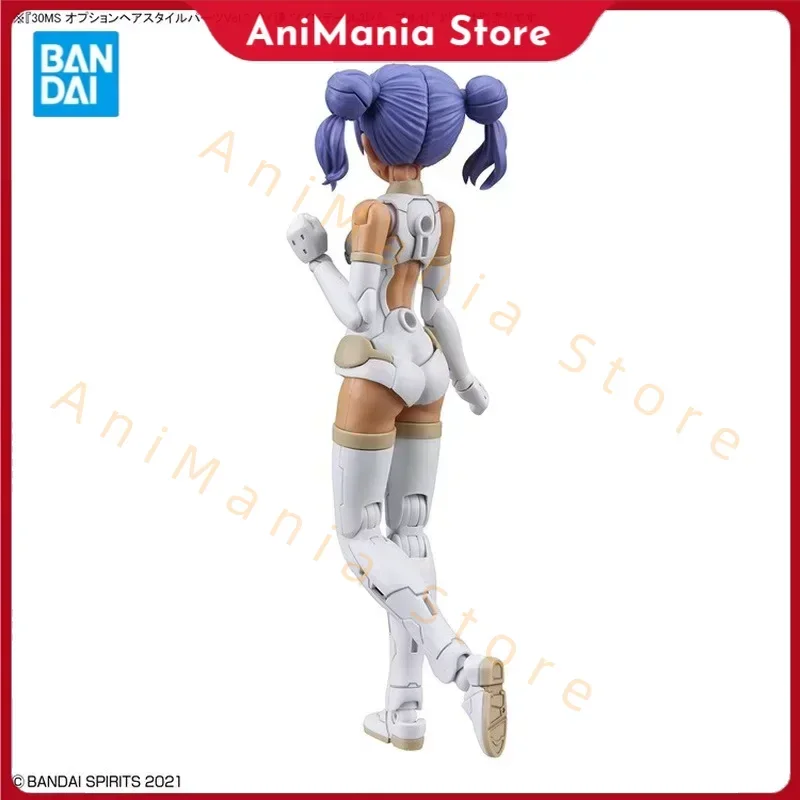 Bandai Originele 30MS Anime OPTIE HAAR STIJL ONDERDELEN Action Figure Model Assemblage Speelgoed Collectible Model Cadeaus voor kinderen